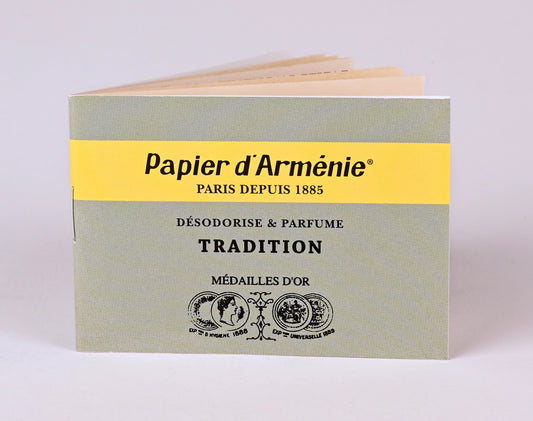 Papier D'armenie "Tradition" French Incense Paper Booklet